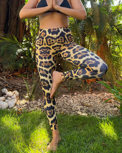 Yoga Leggings - Jaguar