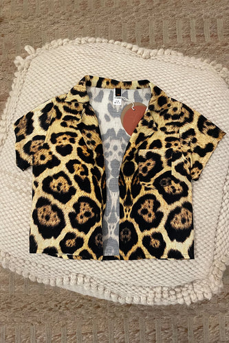 Camisa Hawaiana - Jaguar - Niño