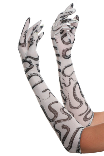 Bone Snake Gloves