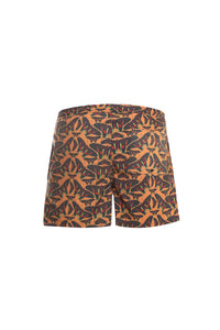 Tan Butterflies Shorts